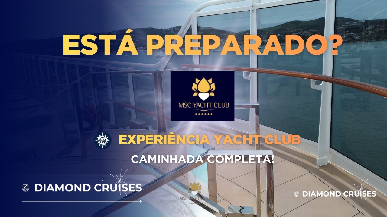 Está Preparado para o MSC Yacht Club? Caminhada completa! #yachtclubmsc #msc #travel #cruzeiros