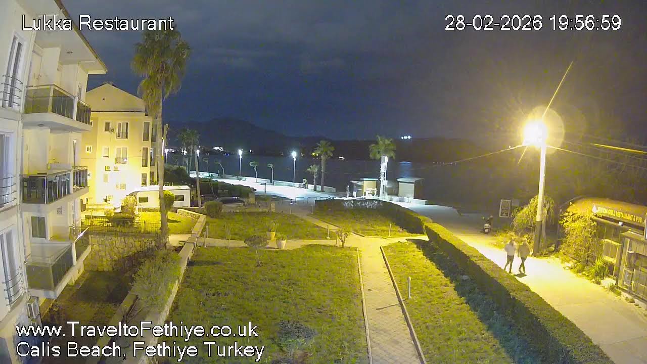 Webcam Live from Calis Beach, Fethiye Turkey | Fethiye webcam