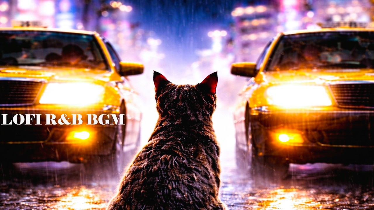 Tokyo Nights LOFI Chill 🌙 Neon Rain Glow