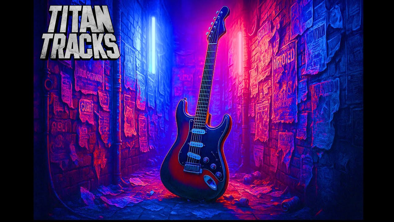 Heavy Pounding Hard Rock in E Minor (Em) Backing Track - 165 BPM