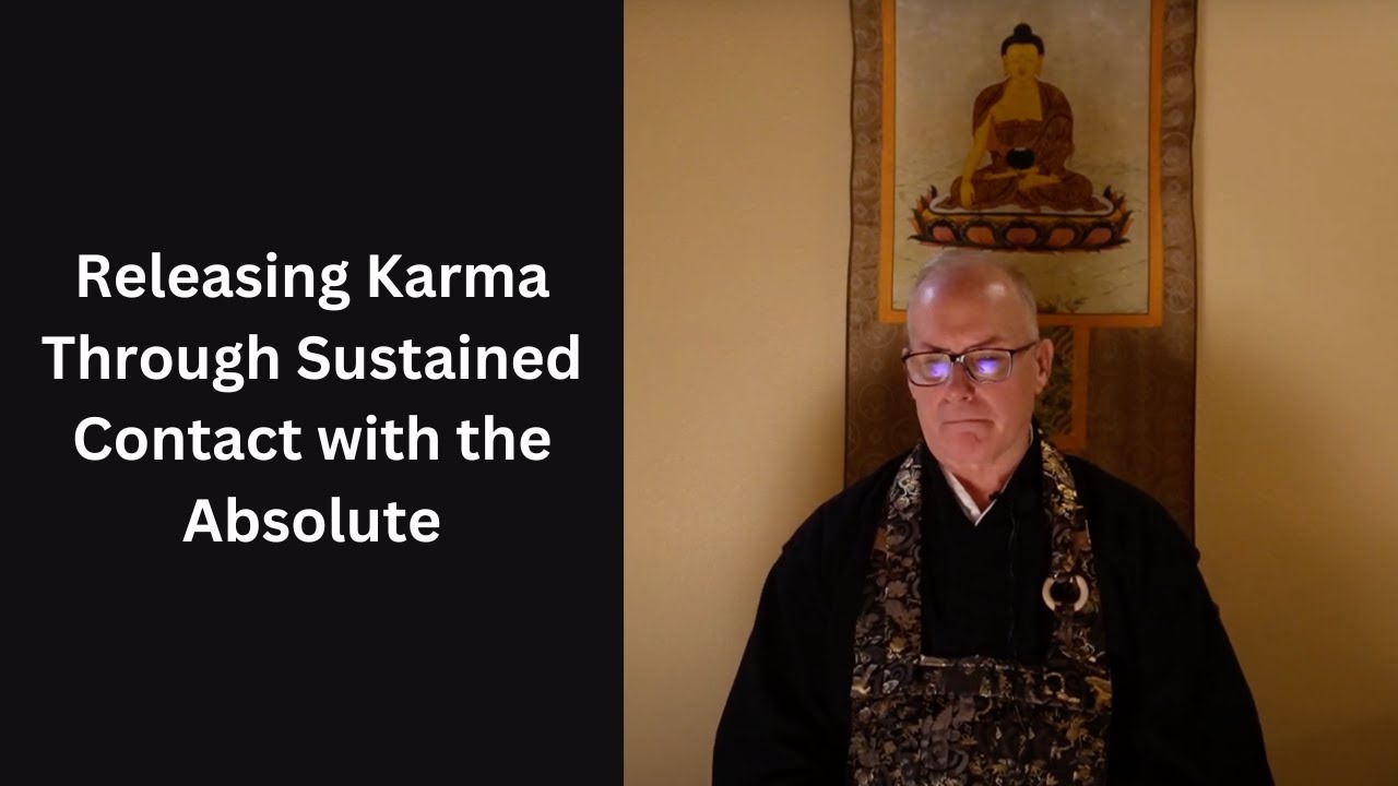 Releasing Karma Through Sustained Contact with the Absolute