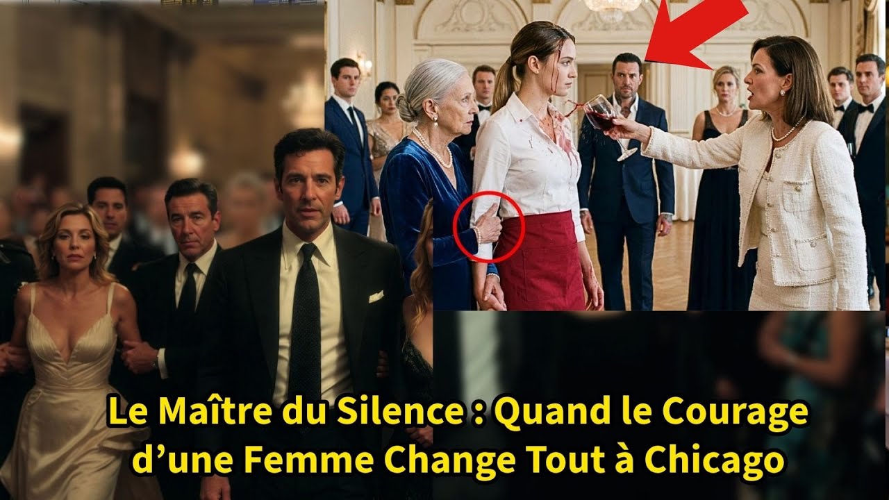 « Le Maître du Silence : Quand le Courage d’une Femme Change Tout à Chicago »
