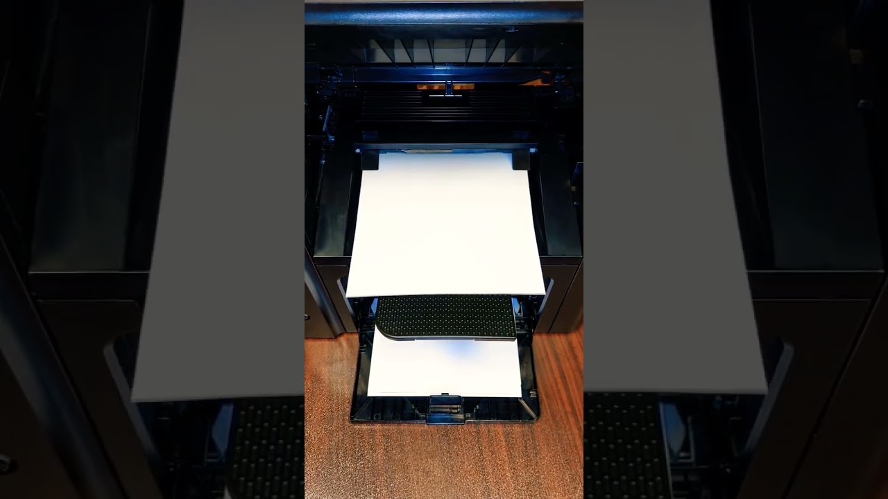 Hp Laserjet 1536dnf MFP test  page