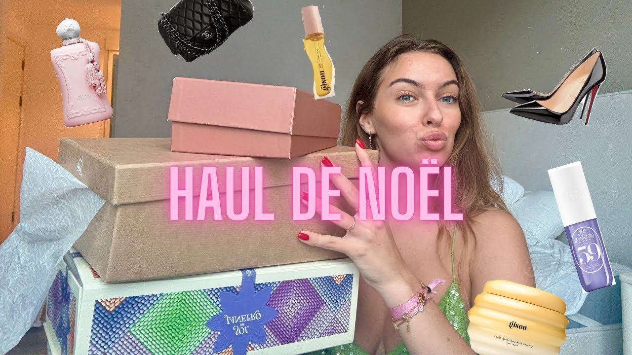 Haul de Noël !!! J'ai été gâtée !!!!!