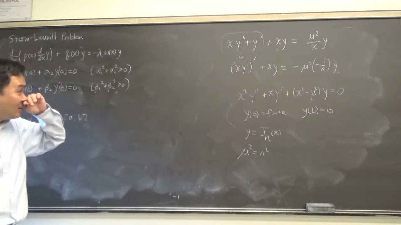 Some comments on the Sturm Liouville problem