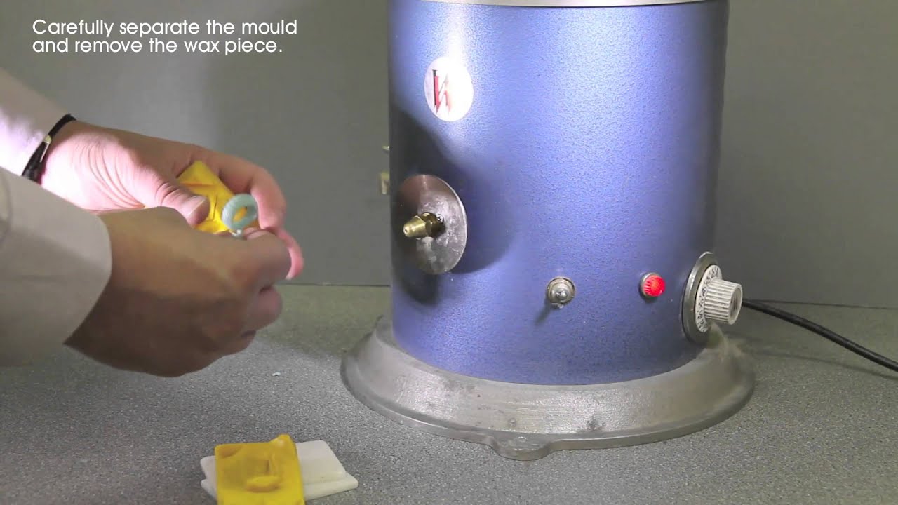 SRS Flash Silicone Rubber cutting, wax injecting, investing, casting and quenching Videos