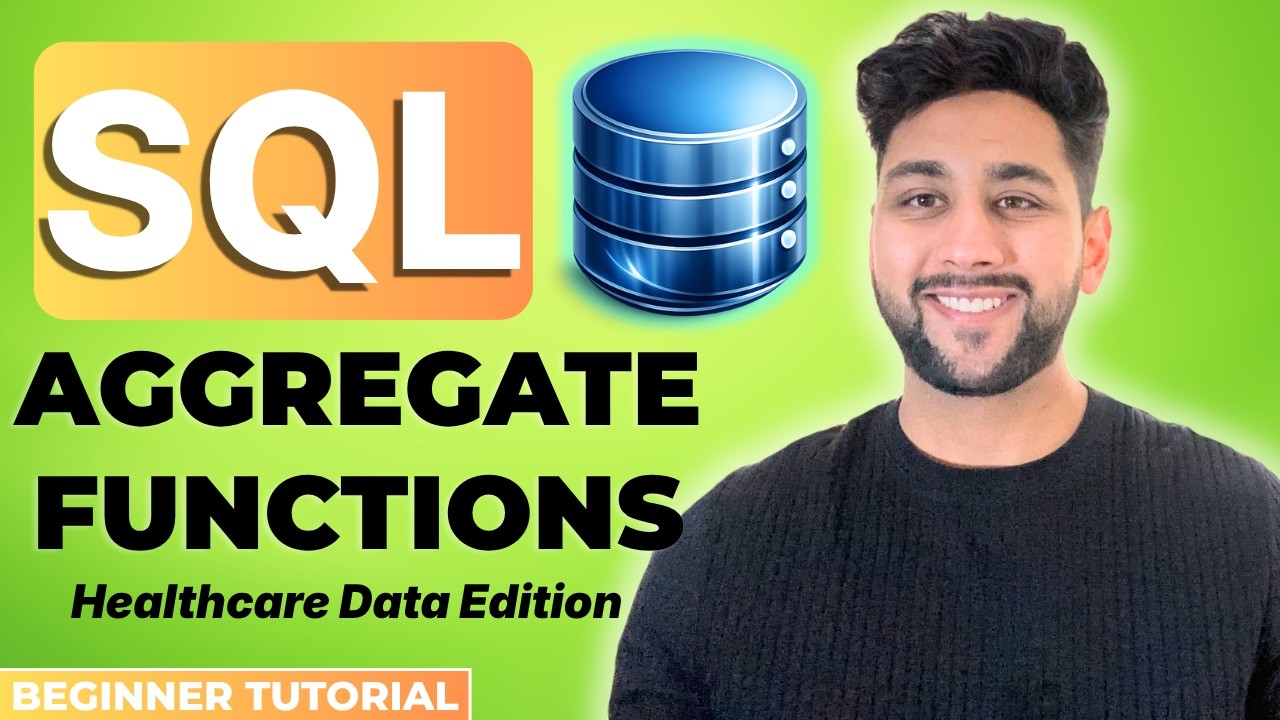 Master SQL Aggregate Functions! COUNT, SUM, AVG, MAX, MIN | Beginner SQL Tutorial