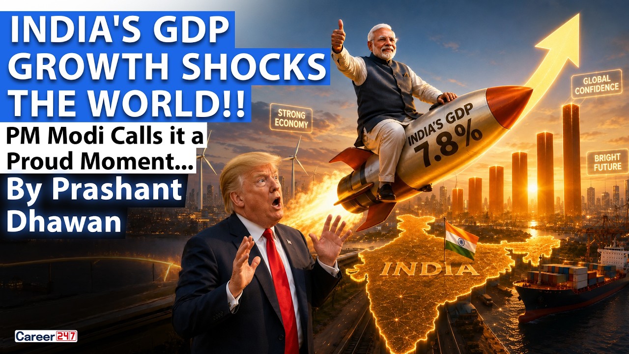 INDIA'S GDP GROWTH SHOCKS THE WORLD | PM Modi Calls It a Proud Moment | By Prashant Dhawan
