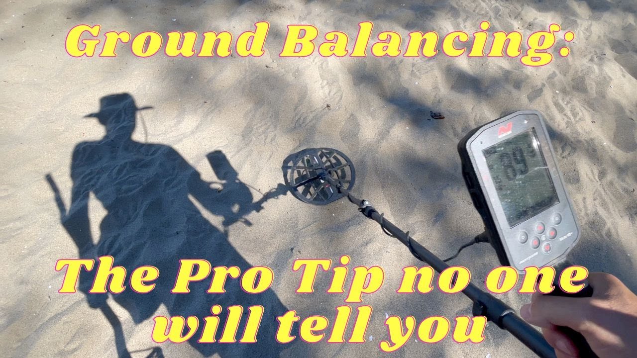 Ground Balancing Pro tip, the one no one will tell you