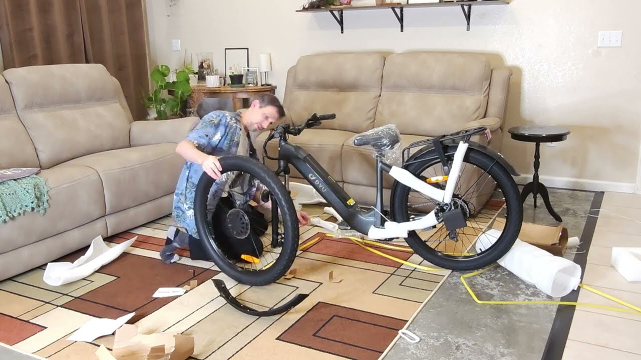 DYU C1 EBIKE COMPLETE Unboxing,  assembly and review | Best ebike 2024 | ETPC amazon review