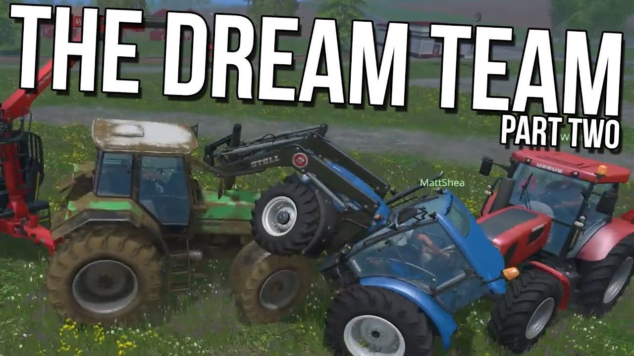 BREAKING PHYSICS - Farming Simulator 15 - [Farming Simulator Funny Moments Co-op Montage]