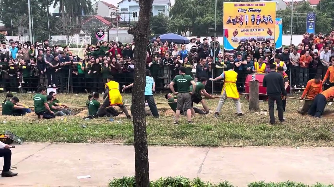 19/2/2026 lễ hội kéo song Bảo Đức. Hiệp 1 Nam trại trong - Nam trại ngoài 