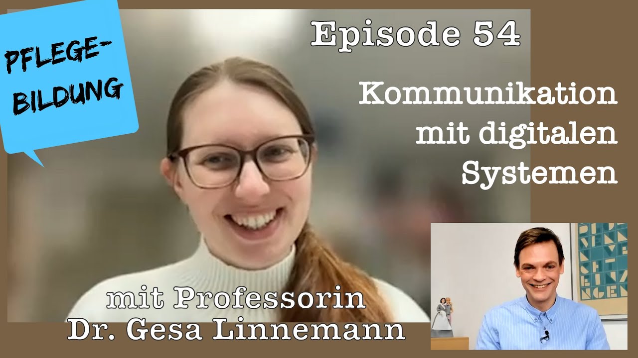 Episode 54: Kommunikation mit digitalen Systemen (mit Prof. Dr. Gesa Linnemann)