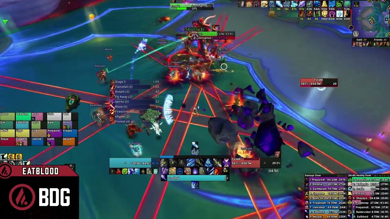 BDG | Mythic Fyrakk Kill | Frost Mage Pov