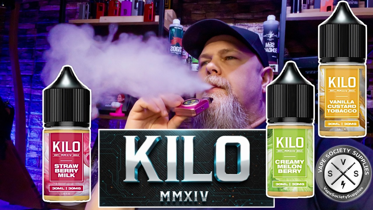 Натуральный вкус и мягкий аромат - жидкость для электронных сигарет KILO Salt