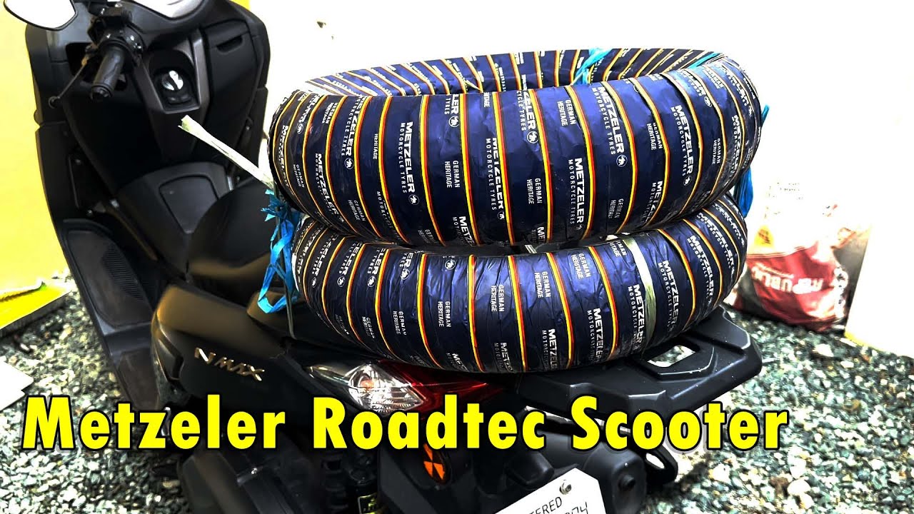 Metzeler Roadtec Scooter Installation on Nmax V2