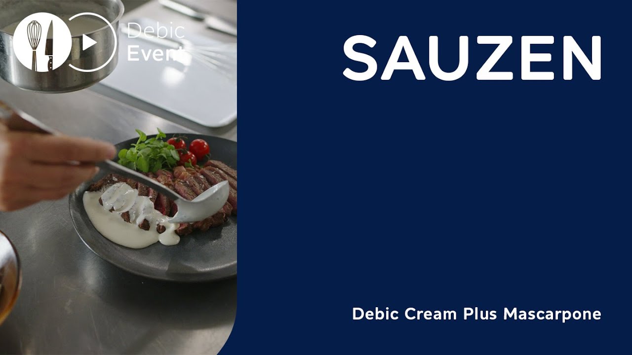 Sauzen maken met Debic Cream Plus Mascarpone