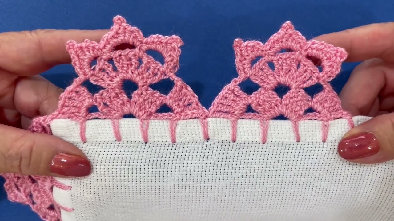 Linda puntilla fácil de una sola vuelta🌺PUNTILLA 319