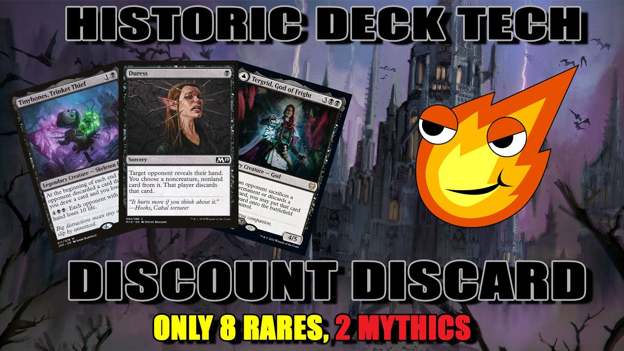 Historic Mono Black Discard | Only 8 Rares/2 Mythics!