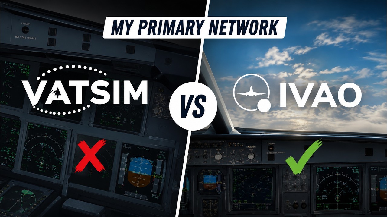 Why I chose IVAO over VATSIM (controversial)
