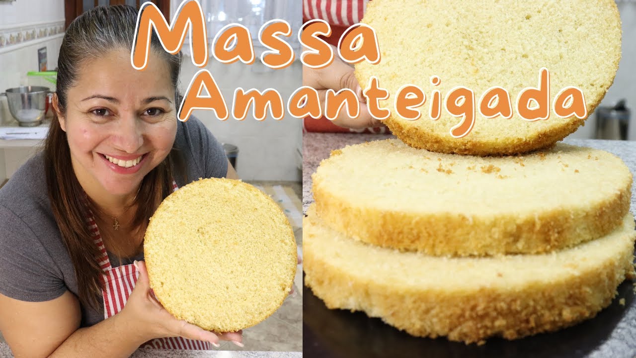 AULA 3 | MASSA AMANTEIGADA PARA BOLOS ESTRUTURADOS @fuedimiria