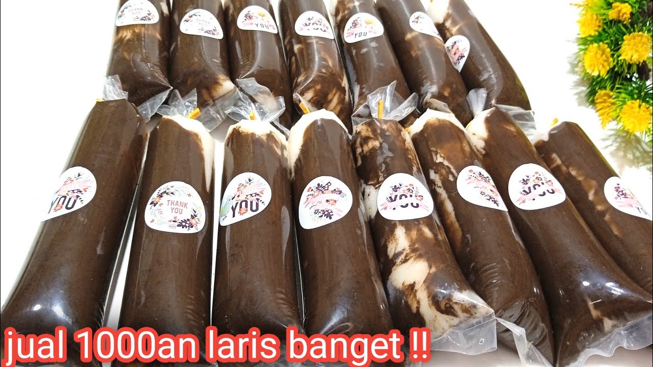 ES LILIN SANTAN LEMBUT ALA MAGNUM || BIKIN NYA GAMPANG BANGET !!