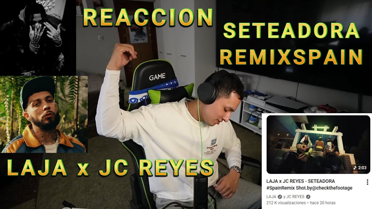💚JC REYES💚 en SETEADORA- Reaccionamos al 