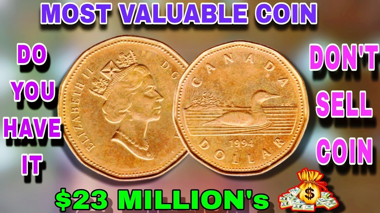 Rare 1994 Canadian 1 Dollar Coin Worth a Fortune? Find Out Its True Value!