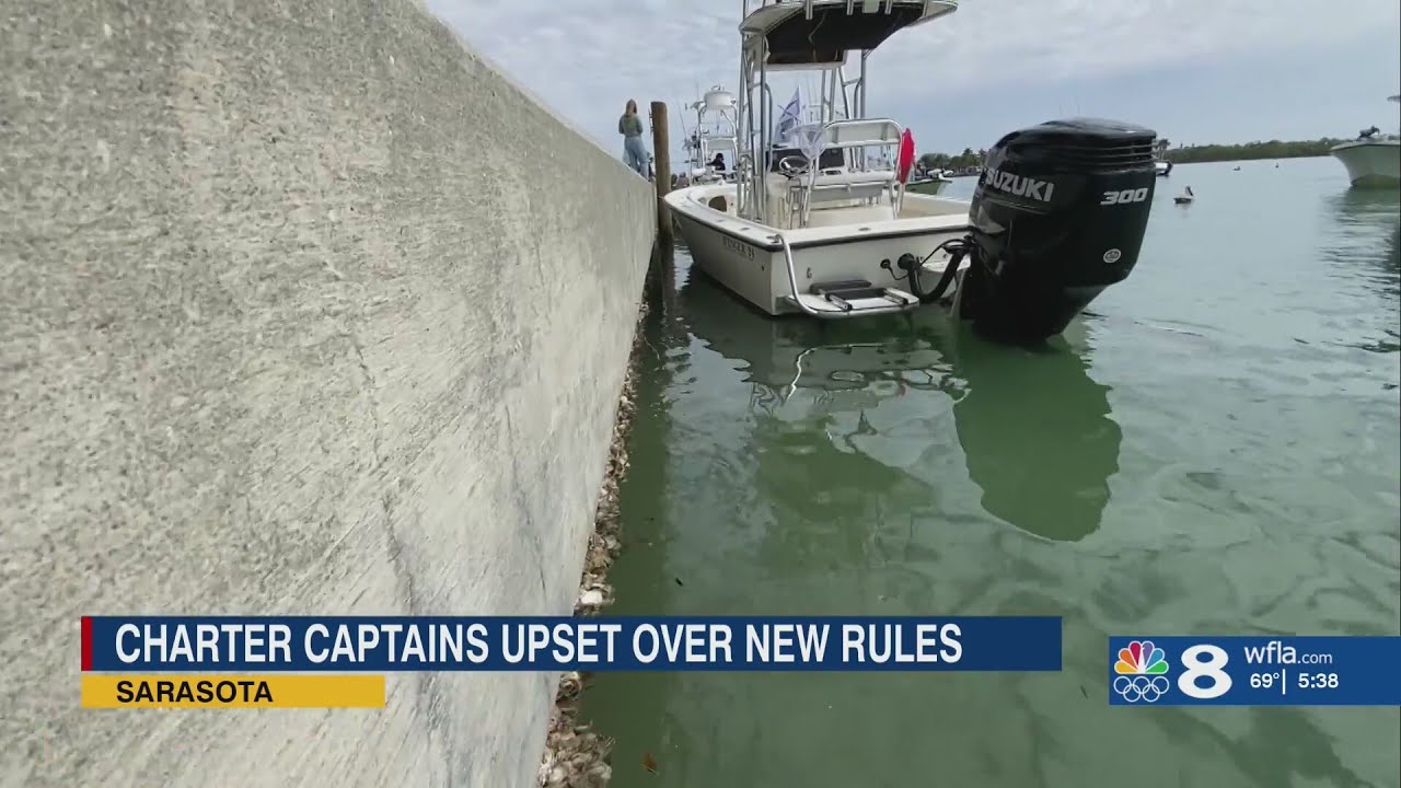 Sarasota charter boat captains protest new permit requirement