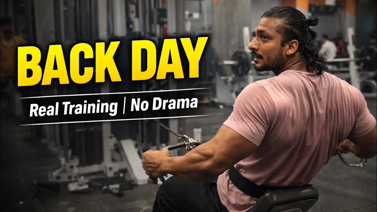 BACK DAY 🔥 | Real Training No Excuses