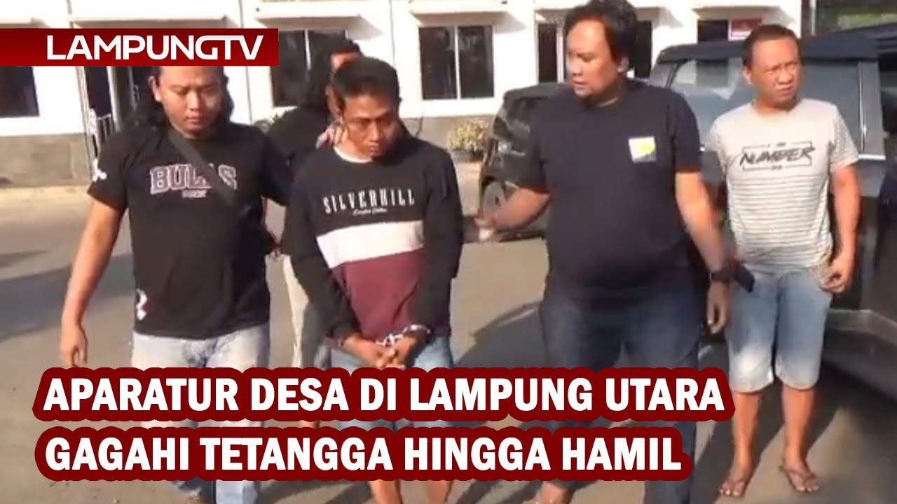 Aparatur Desa di Lampung Utara Gagahi Tetangga Hingga Hamil
