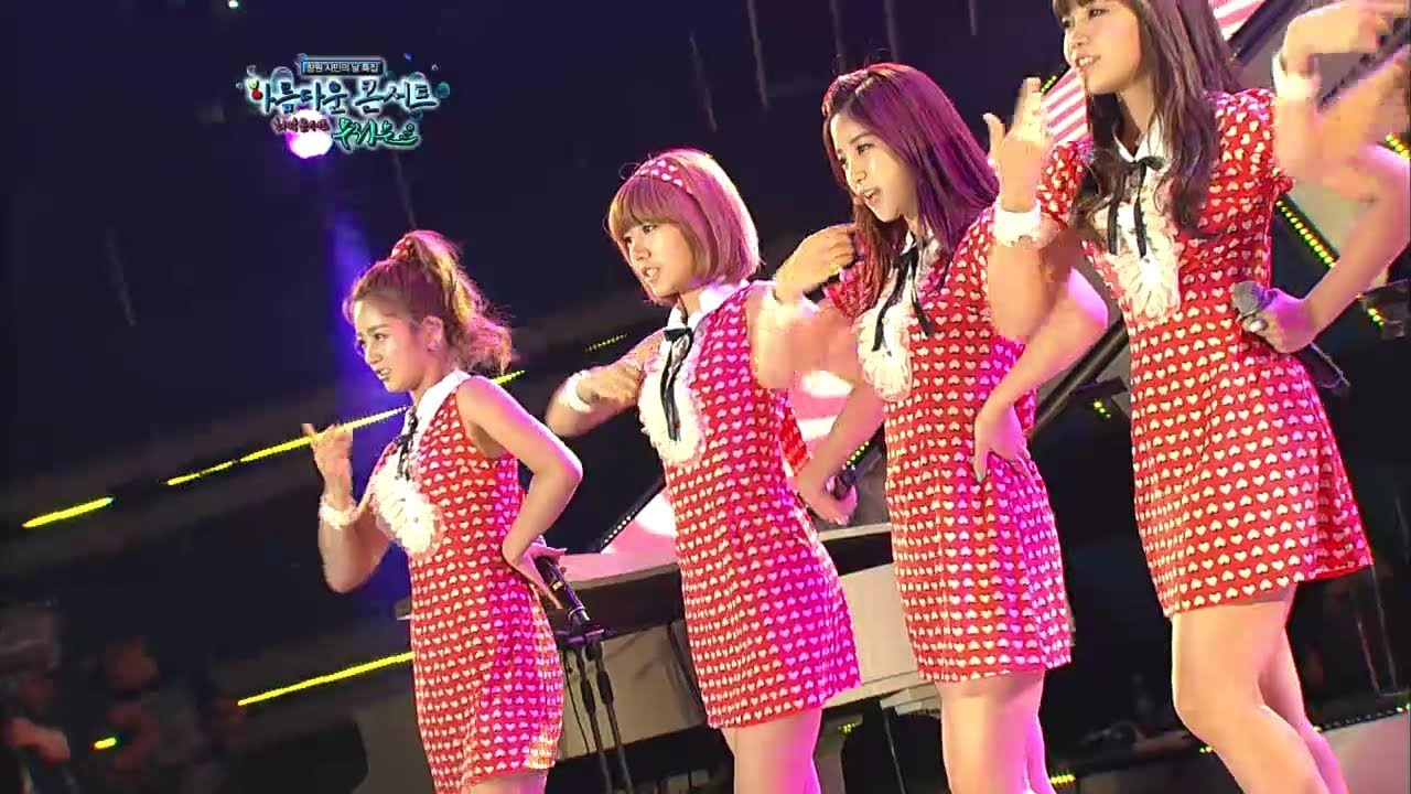 【TVPP】Apink - HUSH, 에이핑크 - 허쉬 @ Beautiful concert Live