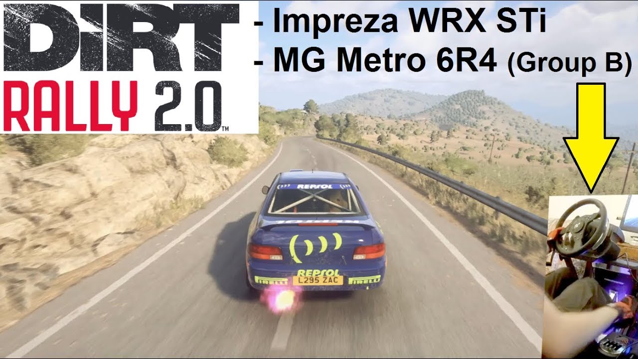 DiRT Rally 2.0 - 2 stages (Clutch + H-shifter)