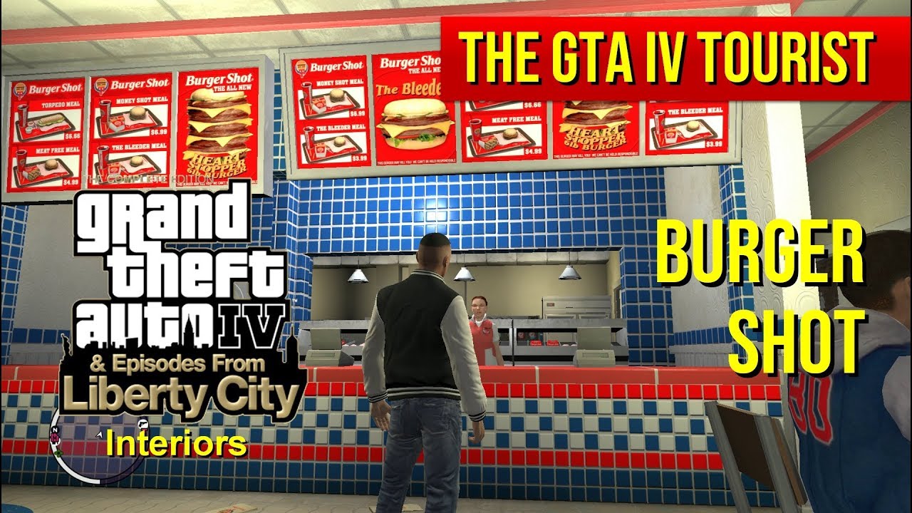 The GTA IV Tourist: Burger Shot