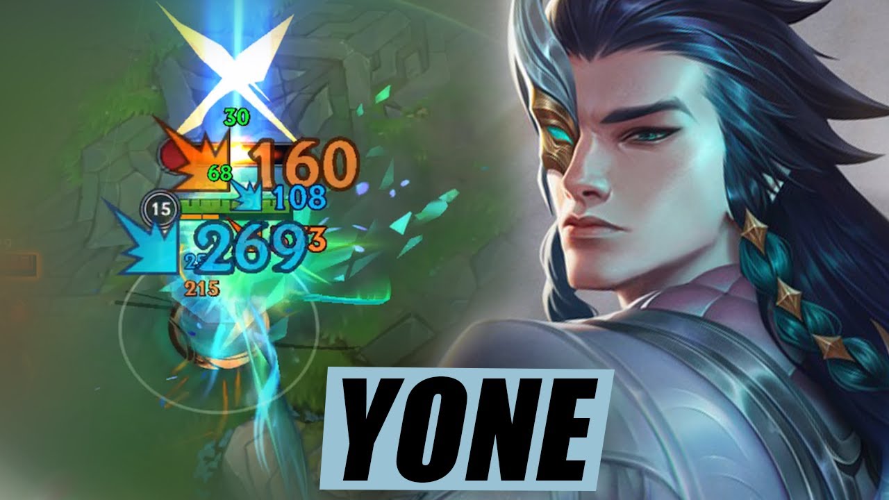 CRYSTAL ROSE YONE SKIN GAMEPLAY (NEW CHAMPION) BEST BUILD & RUNES