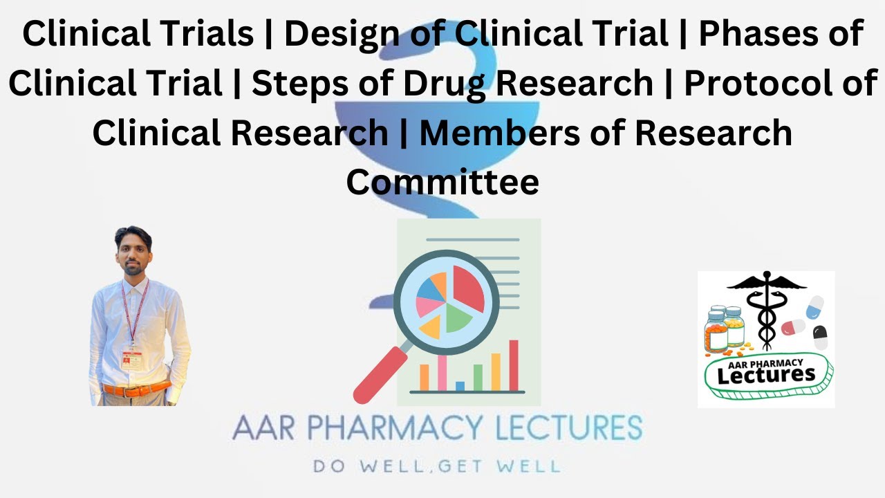 Clinical Trials | Design of Clinical Trial | Phases of Clinical Trial | Steps of Drug Research