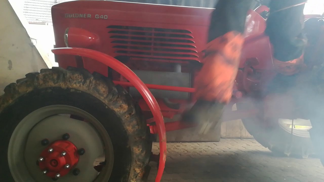 Güldner G40AS Kaltstart
