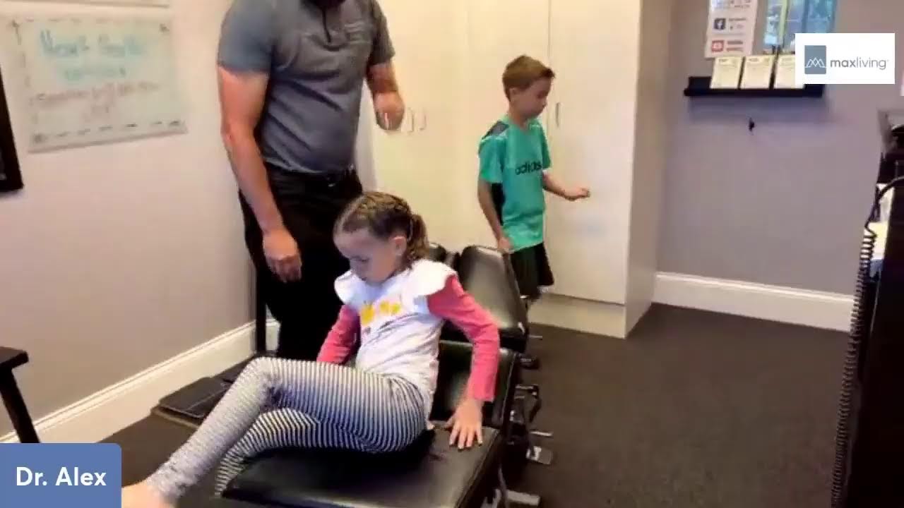 Watch Dr. Alex’s kids get adjusted.