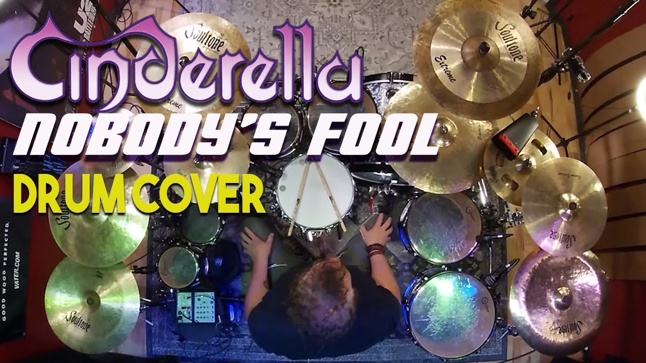 Cinderella - Nobody’s Fool Drum Cover #cinderella