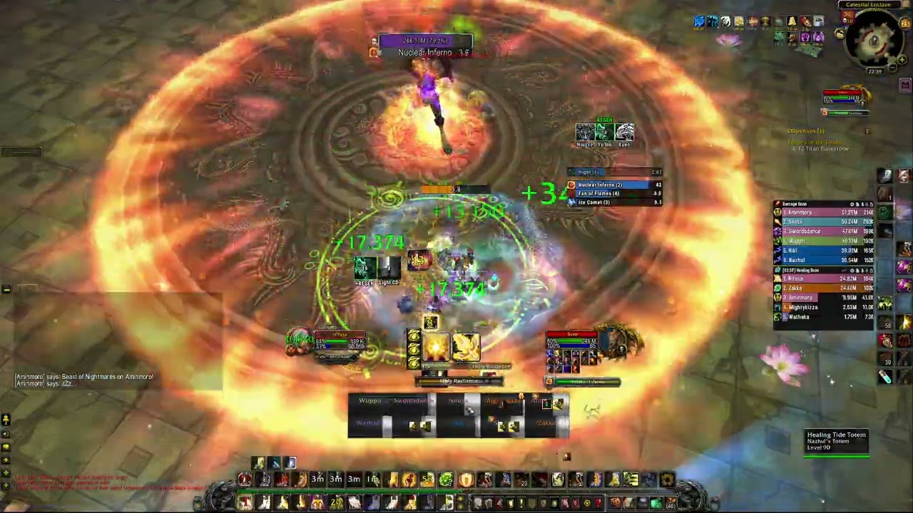Wow - MoP Classic | ToT - Twin Empyreans - 10M HC - Holy pala pov | 9:25