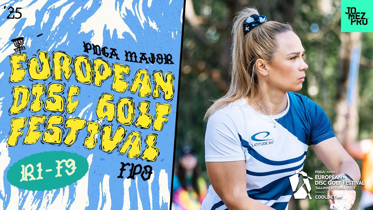2025 EDGF | FPO R1F9 | L&auml;tt, Salonen, Gannon, Handley | Jomez DiscGolf