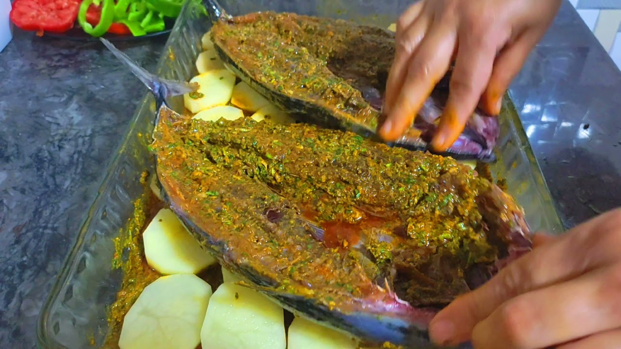 سمك التونة 🐟 في الفرن لذة لاتقاوم🤤