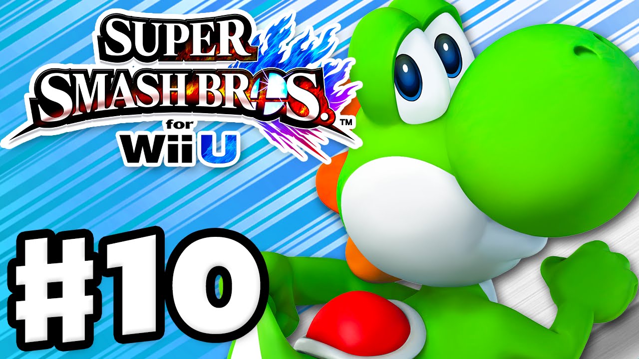 Super Smash Bros. Wii U - Gameplay Walkthrough Part 10 - Yoshi! (Nintendo Wii U Gameplay)