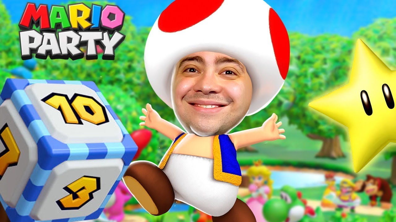 alanzoka chorando no Mario Party Superstars com os amigos