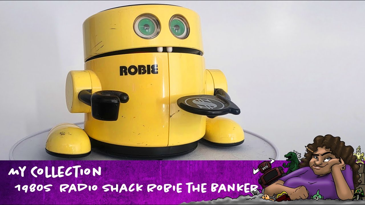 1980s Robie the Banker - Radio Shack