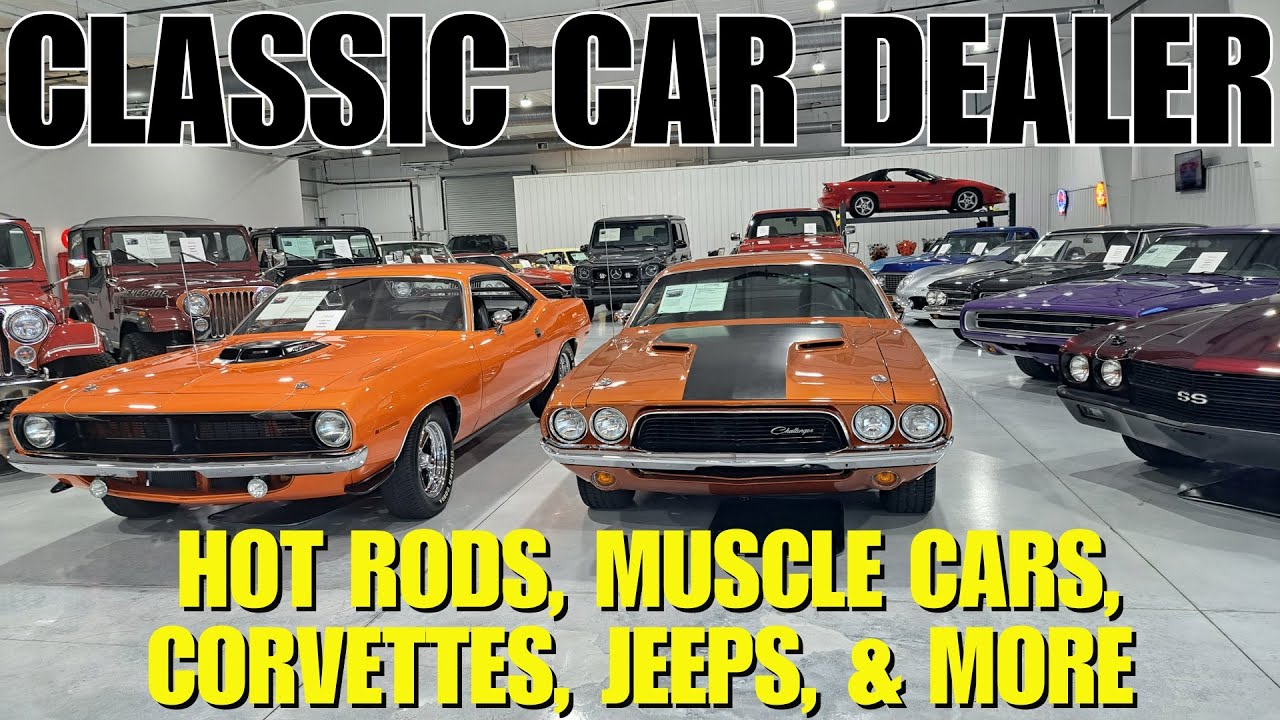 Classic Car Dealer With Building Full of Stuff For Sale in Florida | Burnyzz 2025 Ocala