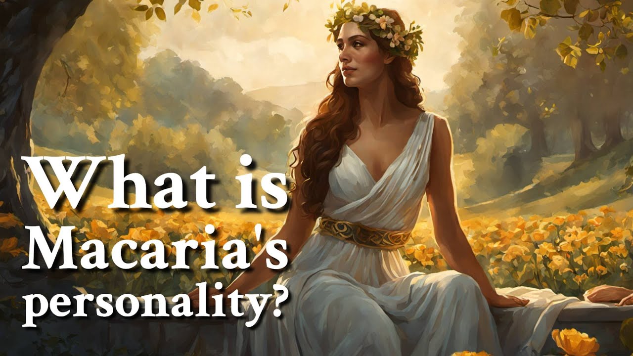 What is Macaria's personality? Greek Mythology Story