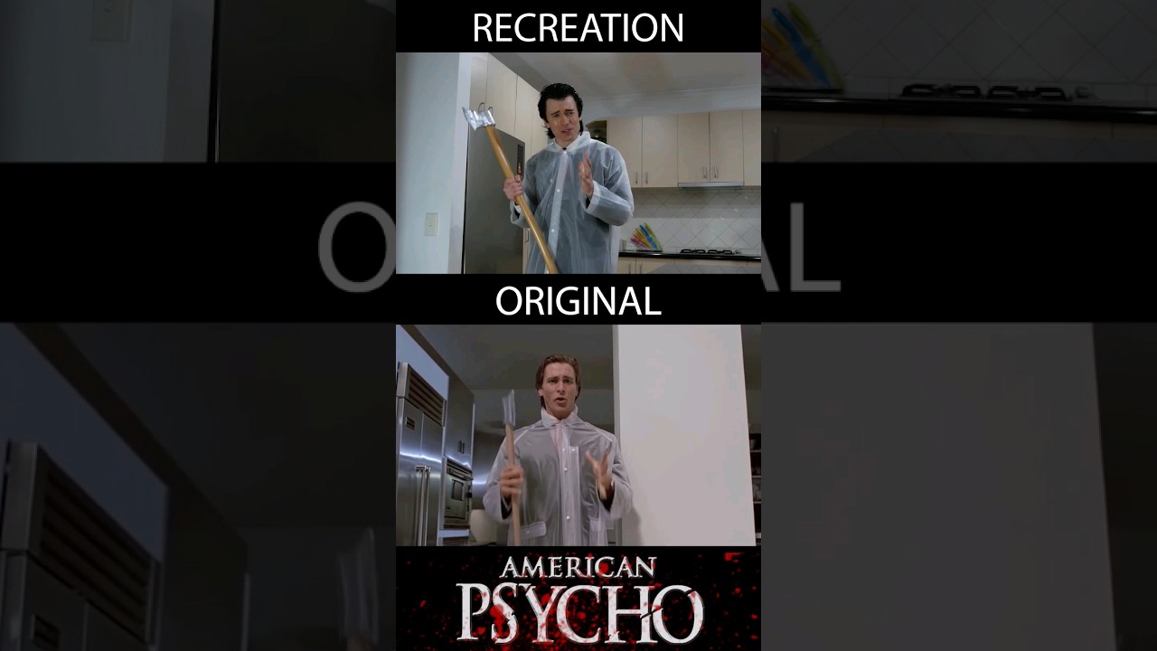 You like Huey Lewis and the News? #americanpsycho #scenerecreation #patrickbateman #shorts