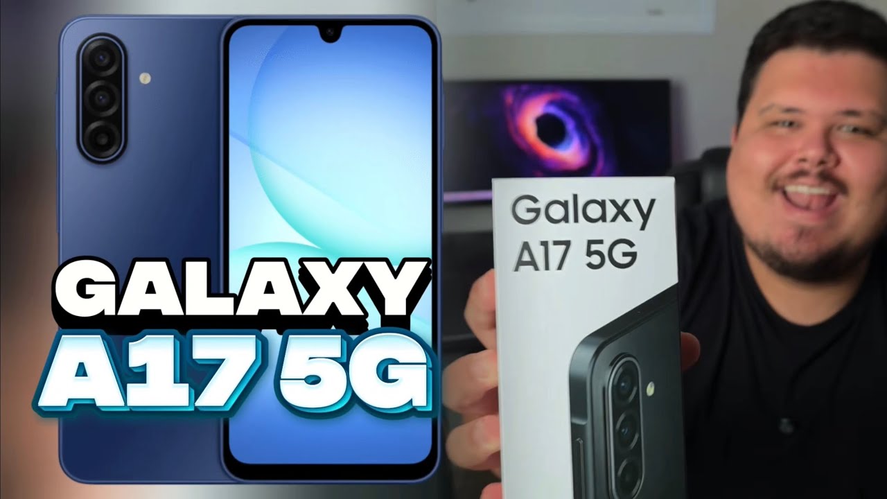 Esse é o novo GALAXY A17 5G! O que mudou? Vale a pena comprar? Te conto tudo nesse vídeo
