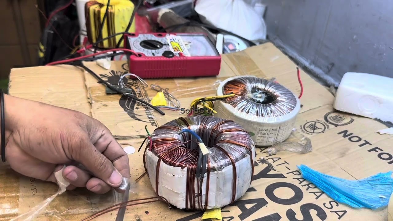 PAANU MAGREWIND NG TRANSFORMER PARA SA AMPLIFIER GAWIN MO ITO
